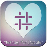 Hashtag for Popular icon